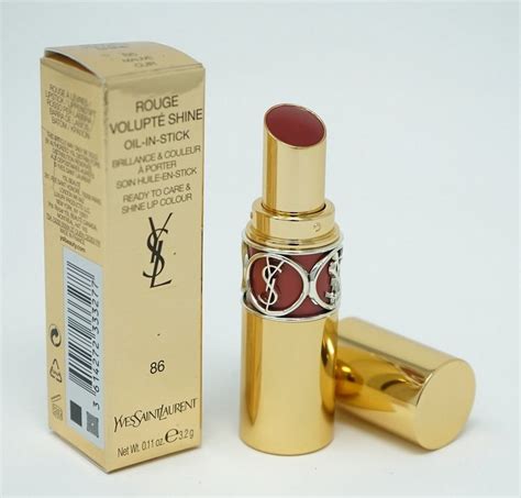 ysl rouge volupte shine 86|ysl mauve cuir review.